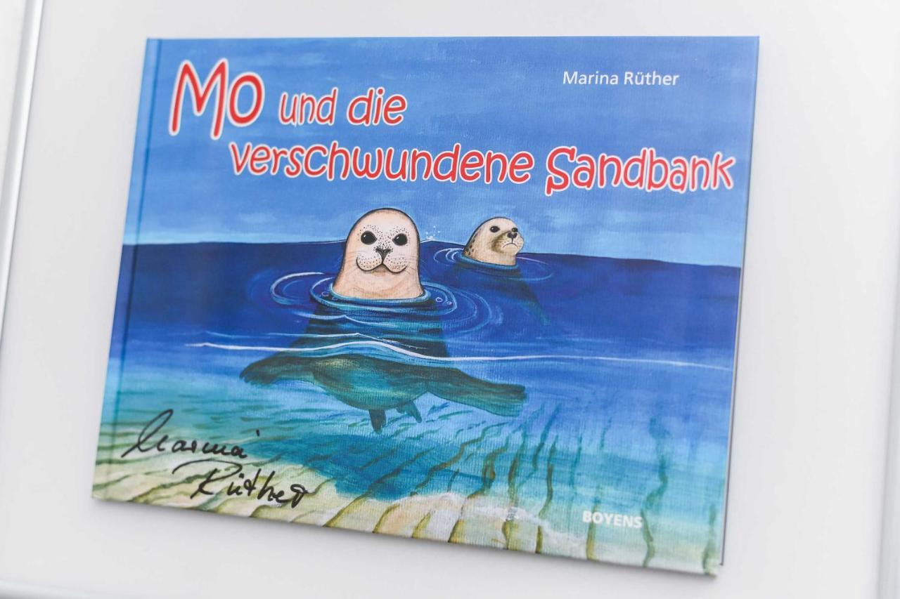 Ferienhaus Mos Sandbank 도누메시어 외부 사진